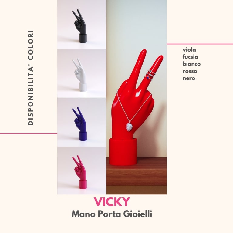 mano porta gioielli decorativa