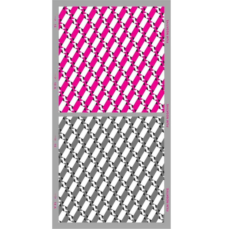 pattern candyslab fucsia e grigio
