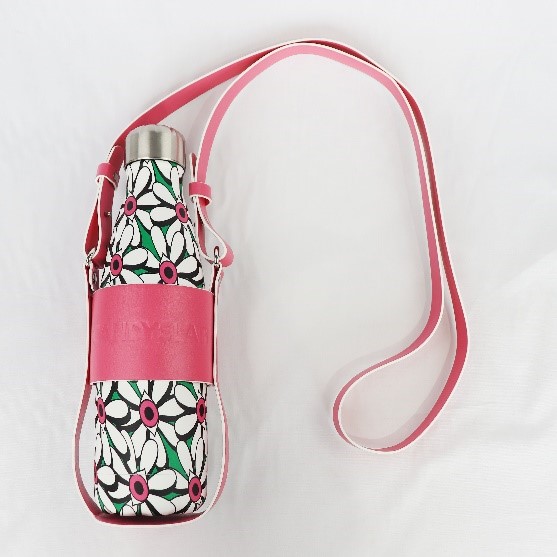 porta borraccia fucsia