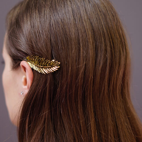 fermaglio per capelli oro